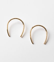 Horseshoe Statement Earrings carousel Product Image 1