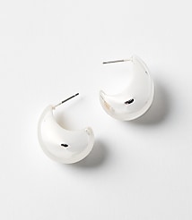 Chunky Teardrop Stud Earrings carousel Product Image 1