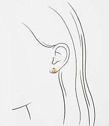 Mini Teardrop Stud Earrings carousel Product Image 2