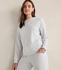 Haven Well Within Corded Velour Crewneck Pullover carousel Product Image 1