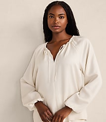 Haven Well Within Washed Split Neck Top carousel Product Image 1