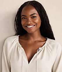 Haven Well Within Washed Split Neck Top carousel Product Image 3