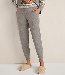 Haven Well Within Organic Cotton Blend Nostalgic Fair Isle Joggers carousel Product Image 1