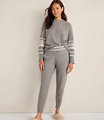 Haven Well Within Organic Cotton Blend Nostalgic Fair Isle Joggers carousel Product Image 2