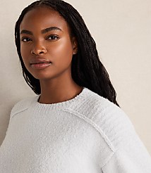 Haven Well Within Boucle Crewneck Sweater carousel Product Image 2