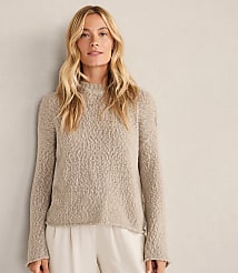 Haven Well Within Marled Cashmere Crewneck Pullover carousel Product Image 1