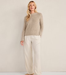 Haven Well Within Marled Cashmere Crewneck Pullover carousel Product Image 2