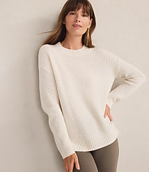 Haven Well Within Cashmere Shaker Stitch Crewneck Sweater carousel Product Image 1