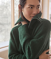 Haven Well Within Boucle Half-Zip Pullover carousel Product Image 2