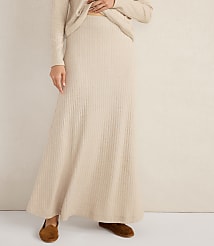 Haven Well Within Lurex Rib Knit Maxi Skirt carousel Product Image 1
