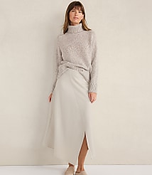 Haven Well Within Wool Blend Split Hem Skirt carousel Product Image 3