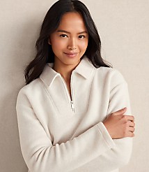 Haven Well Within Comfort Fleece Quarter-Zip Pullover carousel Product Image 2