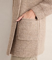Haven Well Within Lofty Knit Shawl Collar Cardigan carousel Product Image 3