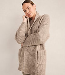 Haven Well Within Lofty Knit Shawl Collar Cardigan carousel Product Image 4