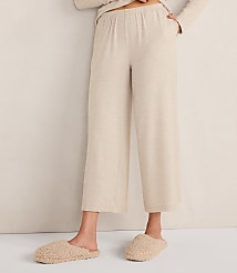 Haven Well Within Cotton Modal Brushed Jersey Wide Leg Pants