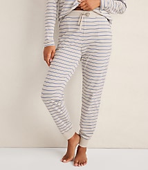 Haven Well Within Organic Cotton Jersey Stripe Joggers carousel Product Image 1