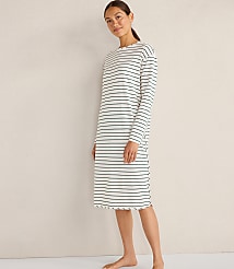 Haven Well Within Organic Cotton Jersey Stripe Sleep Dress carousel Product Image 1