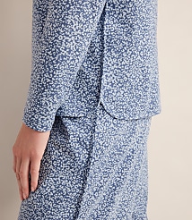 Haven Well Within Organic Cotton Jersey Animal Print Pajama Top carousel Product Image 3