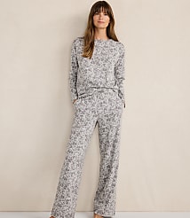 Haven Well Within Organic Cotton Jersey Muted Floral Bateau Neck Tee carousel Product Image 3