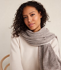 Haven Well Within Featherweight Cashmere Striped Scarf carousel Product Image 2