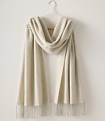 Haven Well Within Cashmere Herringbone Woven Scarf carousel Product Image 1