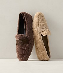 Haven Well Within Sherpa and Leather Moccasins carousel Product Image 3