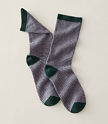 Haven Well Within Cashmere Striped Socks carousel Product Image 1