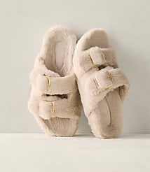 Haven Well Within Faux Fur Buckle Molded Slippers carousel Product Image 1