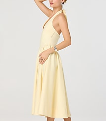 Astr The Label Meana V-Neck Halter Mini Dress carousel Product Image 3