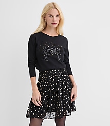 Sequin New Year Long Sleeve Everyday Tee carousel Product Image 3