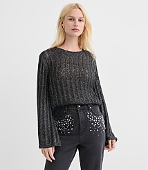 Shimmer Drop Stitched Sweater carousel Product Image 3