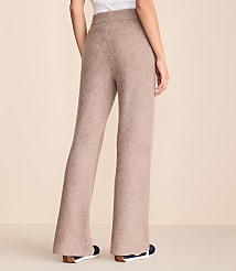 Petite Lou & Grey Heathered Waffle Cloudstitch Wide Leg Pants carousel Product Image 3