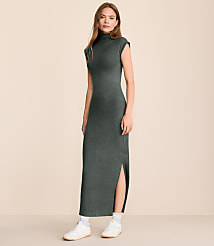 Lou & Grey Cozy Sweater Knit Column Dress carousel Product Image 1