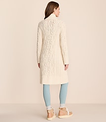 Lou & Grey Cable Maxi Open Cardigan carousel Product Image 2