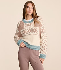Lou & Grey Geo Fair Isle Sweater carousel Product Image 1