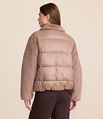 Petite Lou & Grey Sherpa Puffer Jacket carousel Product Image 3