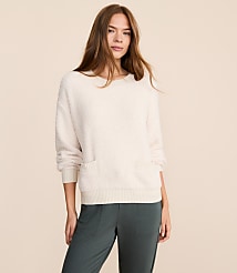 Lou & Grey Teddy Pocket Sweater carousel Product Image 1