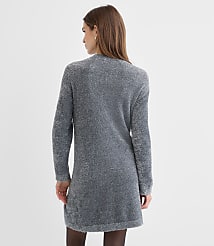 Petite Tinsel Fuzzy Mini Sweater Dress carousel Product Image 3