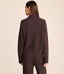 Lou & Grey Fuzzy Polo Sweater carousel Product Image 4