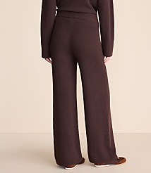 Lou & Grey Fuzzy Wide Leg Sweater Pants carousel Product Image 3