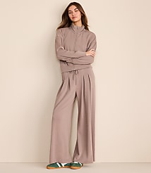 Lou & Grey Cozy Cotton Sweatshirt Jacket carousel Product Image 3