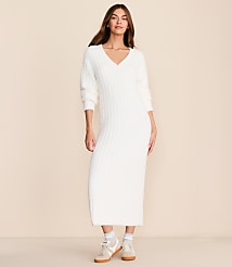 Petite Lou & Grey Teddy V-Neck Maxi Dress carousel Product Image 1