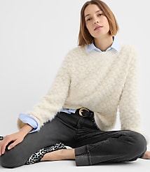 Petite Eyelash Jacquard Sweater carousel Product Image 1
