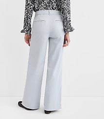 Curvy Palmer Wide Leg Pants in Twill carousel Product Image 2