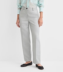 Tall Parker Straight Pants in Shimmer Herringbone carousel Product Image 1