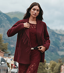 Fringe Lapel Jacket carousel Product Image 1