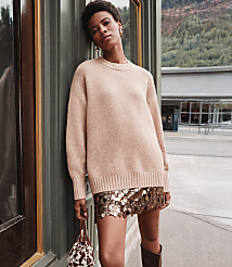 Balloon Sleeve Tunic Sweater carousel Product Image 1