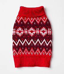 Fair Isle Dog Sweater carousel Product Image 2