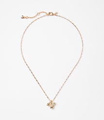 Bubble Letter Initial Necklace carousel Product Image 1
