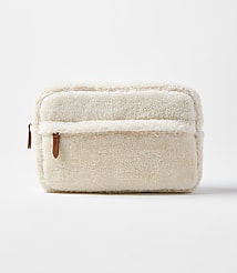 Lou & Grey Sherpa Zip Pouch carousel Product Image 1